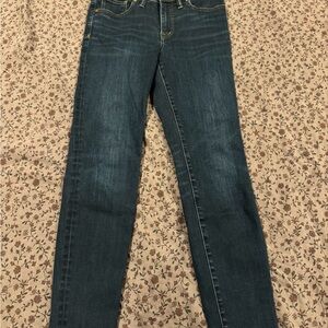 Madewell 9” high rise skinny jeans